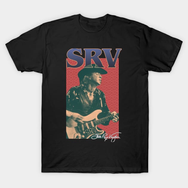 Stevie Ray Vaughan T-Shirt by gwpxstore